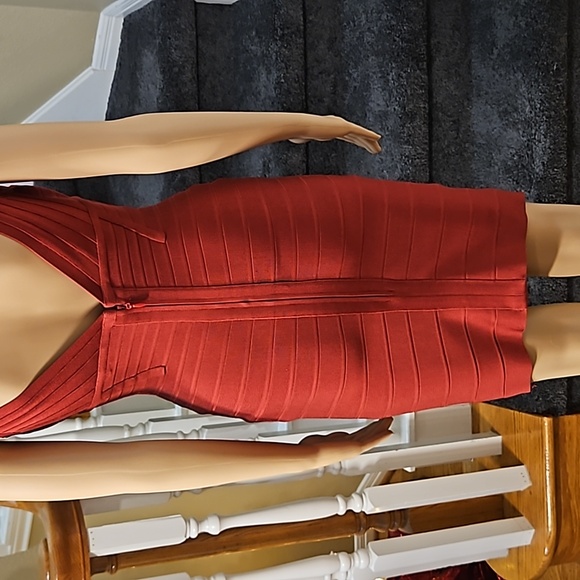 herve leger red XS dress - Picture 5 of 8